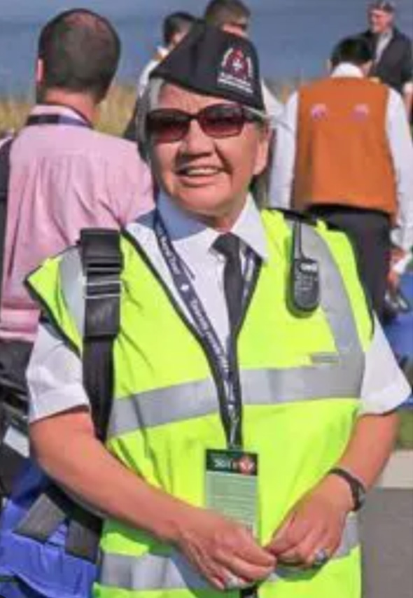 Gail with St. John Ambulance