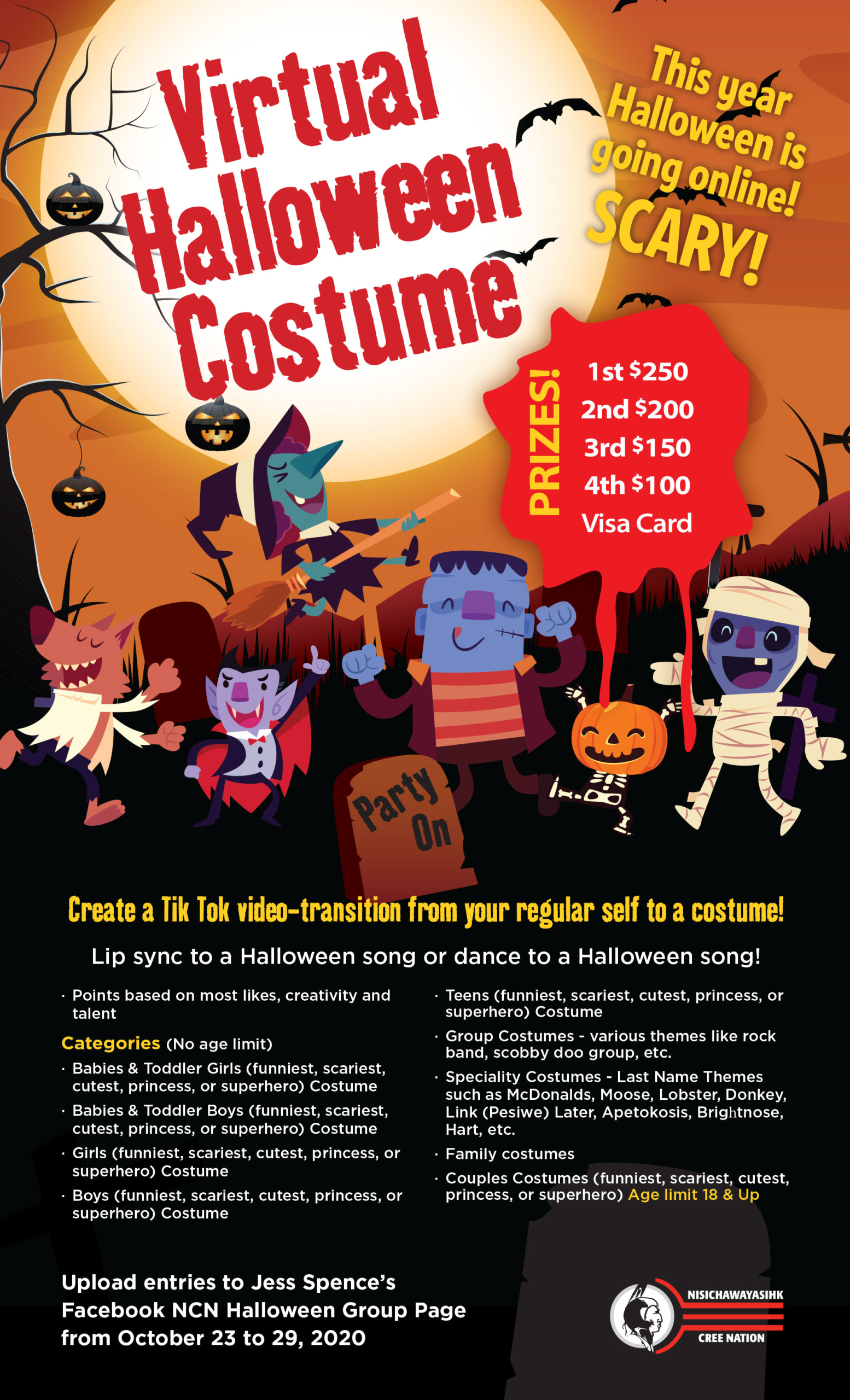 NCN Virtual Halloween Costume