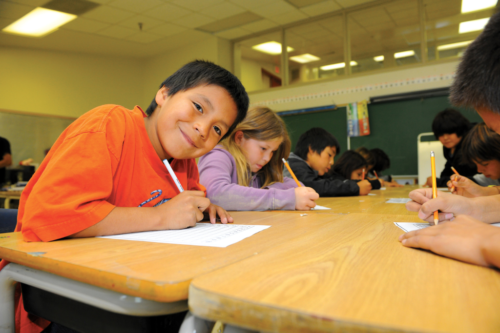 Kids in Classroom