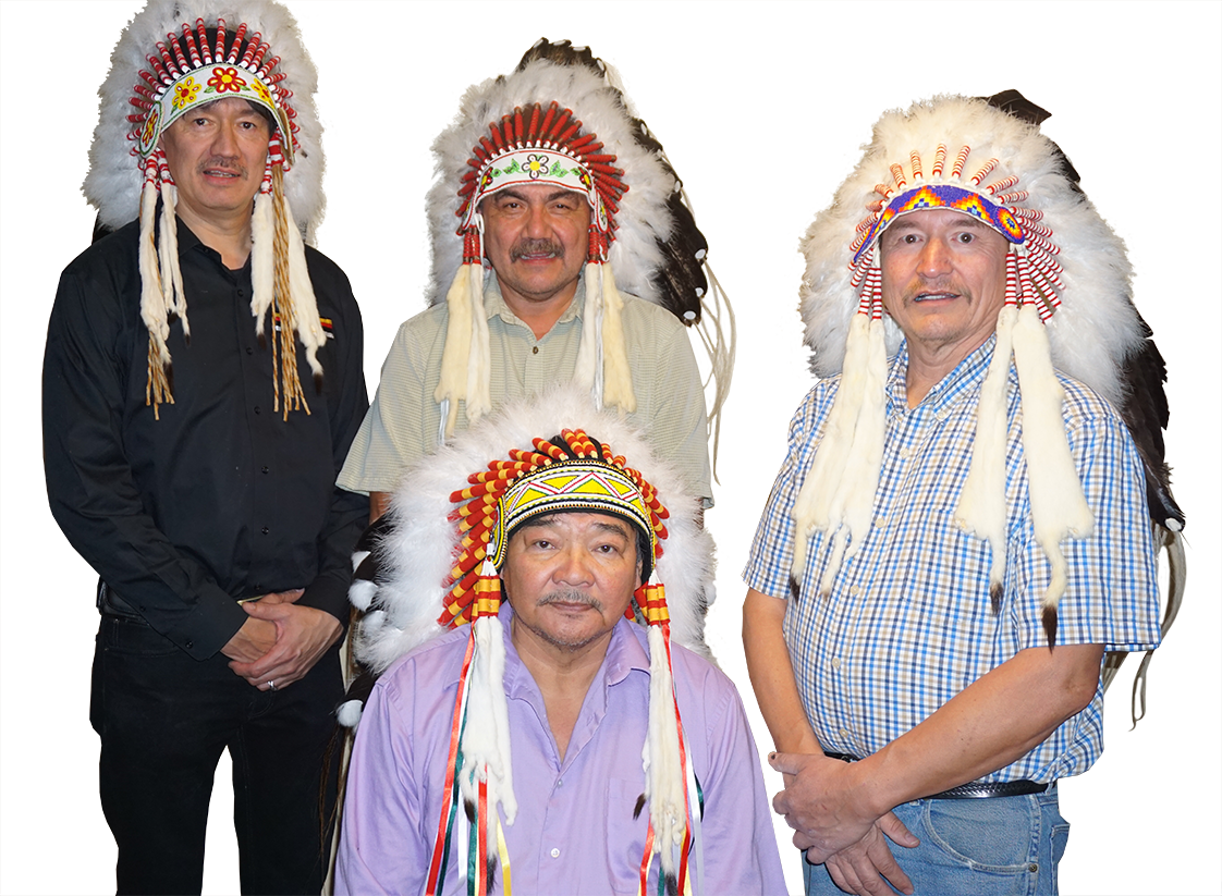 The Last four NCN Chiefs, Marcel Moody, Jim Moore, Jerry Primrose and Norman Linklater