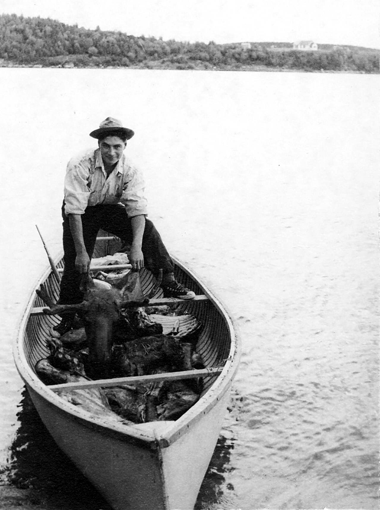 Moose Hunt with Murdo Dysart-Summer 1954