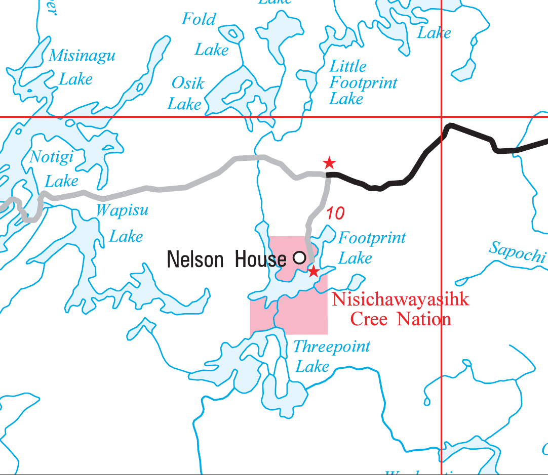 Nelson House Map