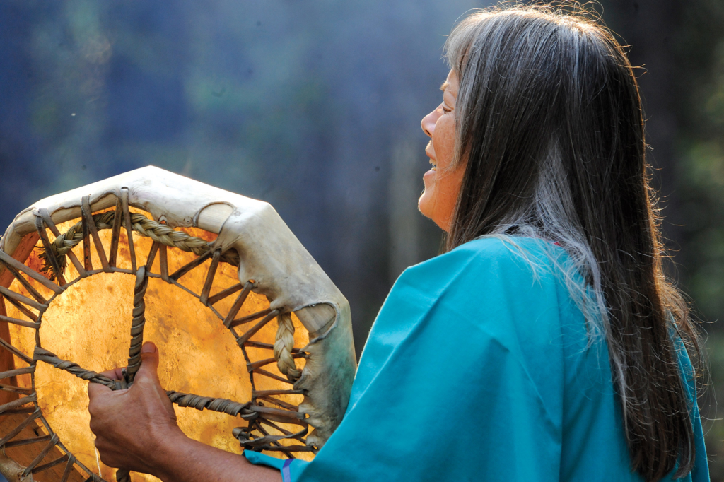 Woman with Drum